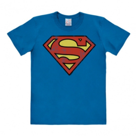 T-Shirt Superman - Logo - Azure Blue