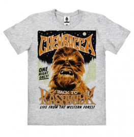 T-Shirt Star Wars - Chewbacca - Back To Kashyyyk - Grey Melange