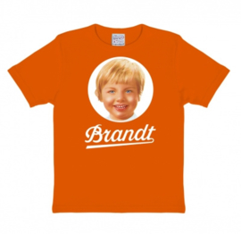 T-Shirt Kids Brandt 70's - Bright Orange