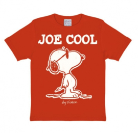 T-Shirt Kids Peanuts - Snoopy Joe Cool -Red