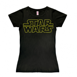 T-Shirt Petite Star Wars - Logo - Black