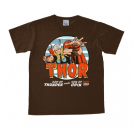 T-Shirt Marvel - The Mighty Thor - Dark Brown