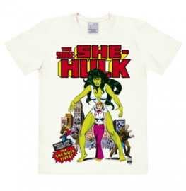 T-Shirt Marvel - She Hulk - Almost White
