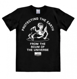 T-Shirt MIB - Protecting The Earth - Black
