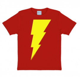 T-Shirt Kids DC - Shazam - Logo - Red