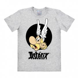 T-Shirt Asterix - Portrait - Grey Melange