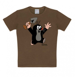 T-Shirt Kids Maulwurf, Der Kleine - Juhu - Olive