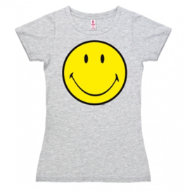 T-Shirt Petite Smiley -Grey Melange