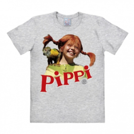 T-Shirt Pippi - Nilsson - Grey Melange