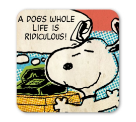 Coaster Peanuts - Snoopy A Dog's Life