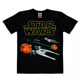 T-Shirt Kids Star Wars - Starfighter - Black
