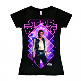 T-Shirt Petite Star Wars - Han Solo - Black