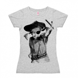 T-Shirt Petite Pippi - Pirate - Grey Melange