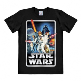 T-Shirt Star Wars - Poster - Black