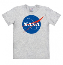 T-Shirt NASA - Logo - Grey Melange