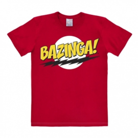 T-Shirt Bazinga - Big Bang Theory - Red