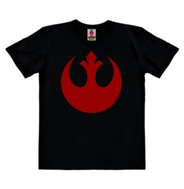 T-Shirt Kids Star Wars - Rebel Logo - Black