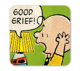 Coaster Peanuts - Charlie Brown Good Grief!