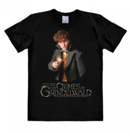 T-Shirt Fantastic Beasts - The Crimes Of Grindelwald - Newt Scamander - Black