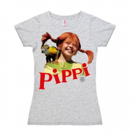 T-Shirt Petite Pippi - Nilsson - Grey Melange