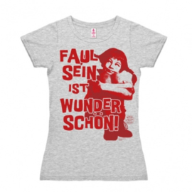 T-Shirt Petite Pippi - Faul Sein - Grey Melange