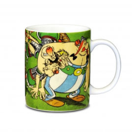 Mug Asterix & Obelix - Green