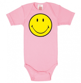 Baby Romper Smiley - Pink
