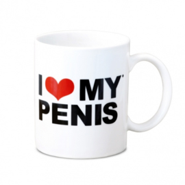 Mug I love My Penis - White