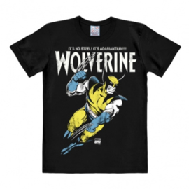 T-Shirt Marvel - Wolverine - Adamantium - Black