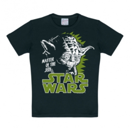 T-Shirt Kids Star Wars - Master Yoda - Black