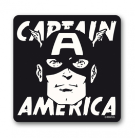 Coaster Marvel - Captain America B/W