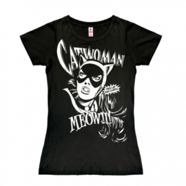 T-Shirt Petite Batman - Catwoman - Black