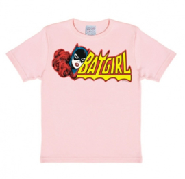 T-Shirt Kids DC - Batgirl - Pastel Pink