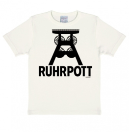 T-Shirt Kids Ruhrpott - Logo - Almost White
