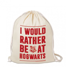 Gym Bag Harry Potter - I Would Rather Be At Hogwarts
