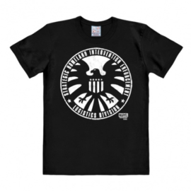 T-Shirt Marvel - S.H.I.E.L.D - Logo - Black