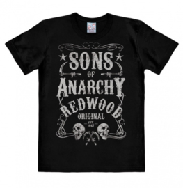 T-Shirt Sons Of Anarchy - Redwood Original - Black