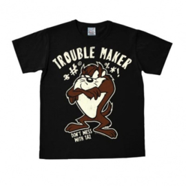 T-Shirt Looney Tunes - Trouble Maker - Black