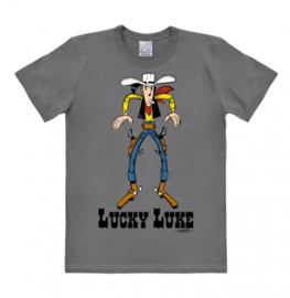 T-Shirt Lucky Luke - Showdown- Grey