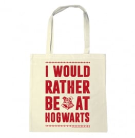 Tote Bag Harry Potter - I Would Rather Be At Hogwarts