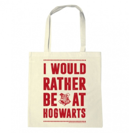 Tote Bag Harry Potter - I Would Rather Be At Hogwarts