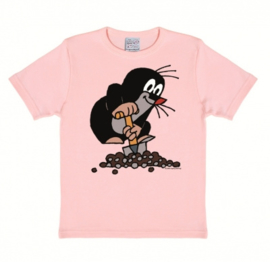 T-Shirt Kids Maulwurf, Der Kleine  - Pastel Pink