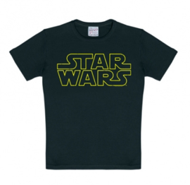 T-Shirt Kids Star Wars - Logo - Black