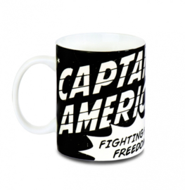 Mug Marvel - Captain America B/W