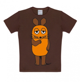 T-Shirt Kids Maus - Mustang Brown