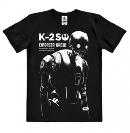 T-Shirt Star Wars - Rogue One - K2SO - Black