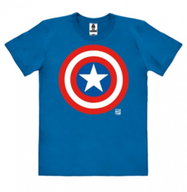 T-Shirt Marvel - Captain America - Shield - Blue