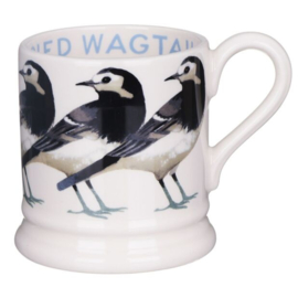 Half pint mug Pied Wagtail, bonte kwikstaart