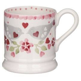 Half pint mug Love Birds