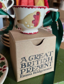 Christmas Joy Tiny Mug Robin